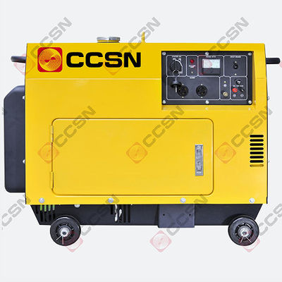 CCSN портативный бесшумный генератор 5KW/6.25KVA 3000 р/мин