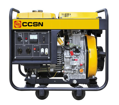 6.25KVA портативный перезаряжаемый источник питания с электрическим запуском